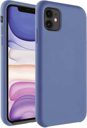 Vivanco HCVVIPH11BL Backcover Apple iPhone 11 Blau Induktives Laden, Stoßfest, Wasserabweisend von Vivanco