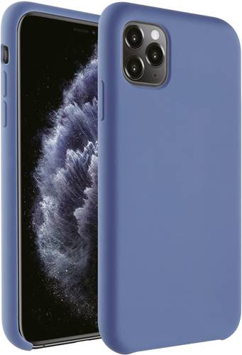 Vivanco HCVVIPH11PBL Backcover Apple iPhone 11 Pro Blau Induktives Laden, Stoßfest, Wasserabweisend von Vivanco