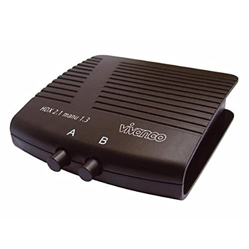 Vivanco HDMI 1.3 Umschalter, 2 nach 1, manuell von Vivanco