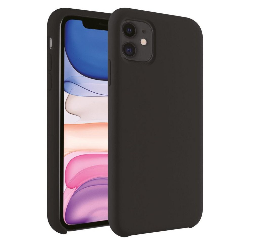 Vivanco Handyhülle Hype Cover, Schutzhülle für iPhone 11 schwarz (60785) von Vivanco