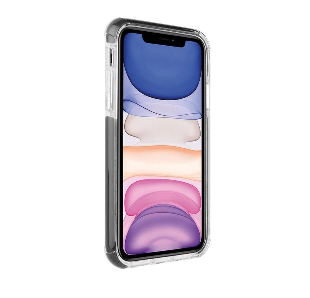Vivanco Handyhülle Rock Solid, Anti Shock Schutzhülle für iPhone 11 transparent (60787) von Vivanco