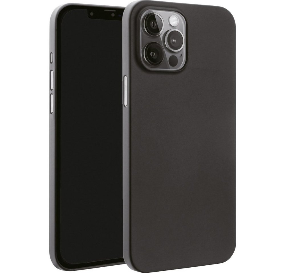 Vivanco Handyhülle Vivanco Pure Backcover Apple iPhone 13 Pro Max Schwarz Induktives Lade von Vivanco