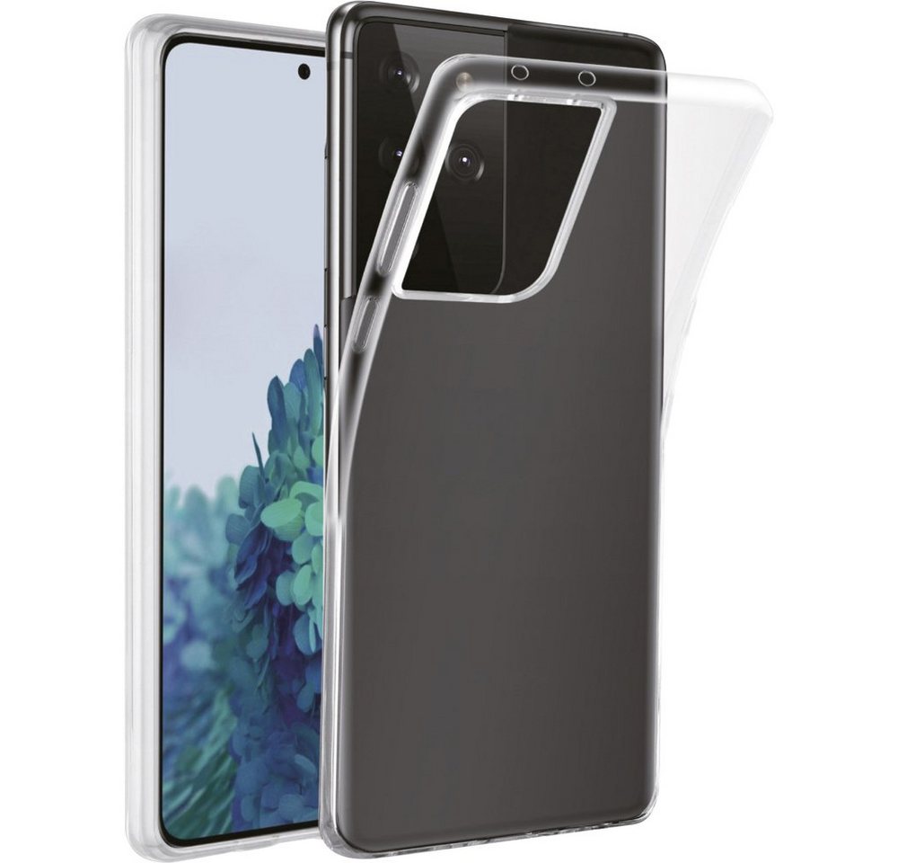 Vivanco Handyhülle Vivanco Super Slim Backcover Samsung Galaxy S21 Ultra (5G) Transparent von Vivanco