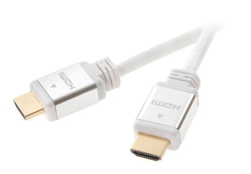 Vivanco IC HD 18 High Speed HDMI Kabel mit Ethernet (1,8m) weiß von Vivanco