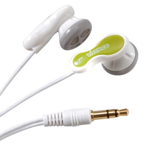 Vivanco ISR 30 G MP3 Stereo- Kopfhörer (1,2 m Kabellänge) grün von Vivanco