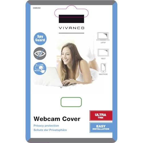 Vivanco IT-SEC 1 Webcam-Abdeckung von Vivanco