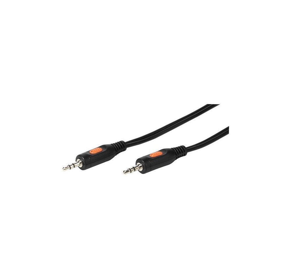 Vivanco Klinkenverbindung 3,5 mm, 1,5m (46044) Audio- & Video-Kabel von Vivanco