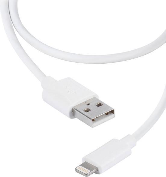 Vivanco LIGHTNVVUSBCABLE20 - 2 m - Lightning - USB A - Männlich - Männlich - Weiß (36300) von Vivanco