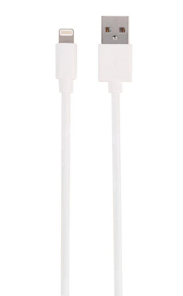 Vivanco Lightning Daten- u. Ladekabel Lightningkabel, Lightning, USB Typ A (0,5 cm), Unterstützt das Laden und Datensynchronisation, Lightning auf USB Type A Stecker, Kabellänge 0,5m von Vivanco