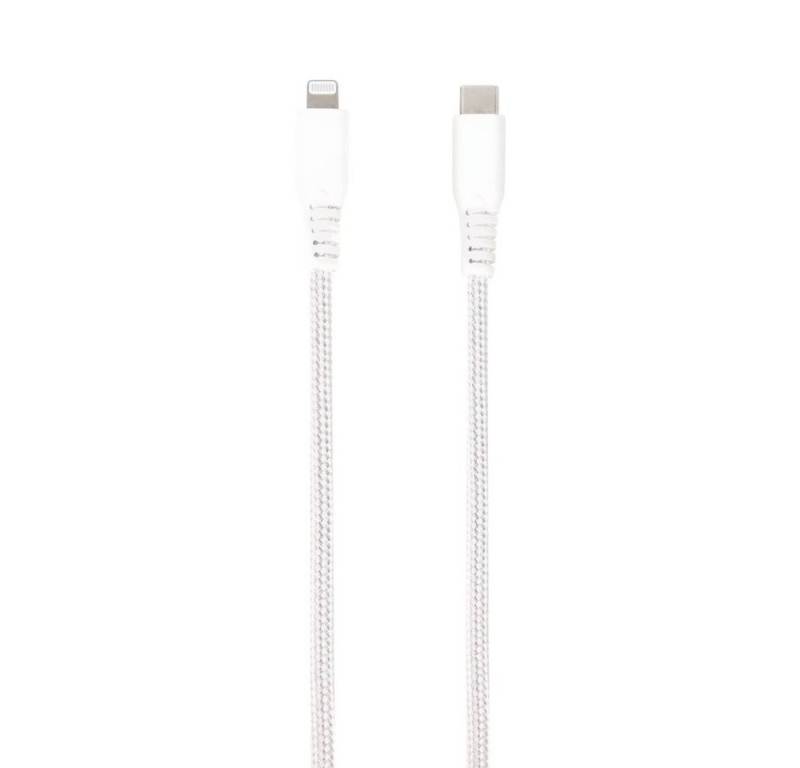 Vivanco Longlife Lightning USB-Type-C™ Verbindung, 0,5 m weiß (62227) USB-Kabel von Vivanco