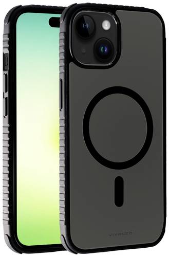 Vivanco MSECVVIPH15PLBK Backcover Apple iPhone 15 Plus Schwarz, Transparent MagSafe kompatibel, Spri Vivanco MSECVVIPH15PLBK Backcover Apple iPhone 15 Plus Schwarz, Transparent MagSafe kompatibel, Spri von Vivanco