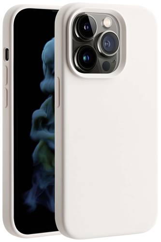 Vivanco Mag Hype Backcover Apple iPhone 14 Pro Max Beige Induktives Laden, Stoßfest von Vivanco