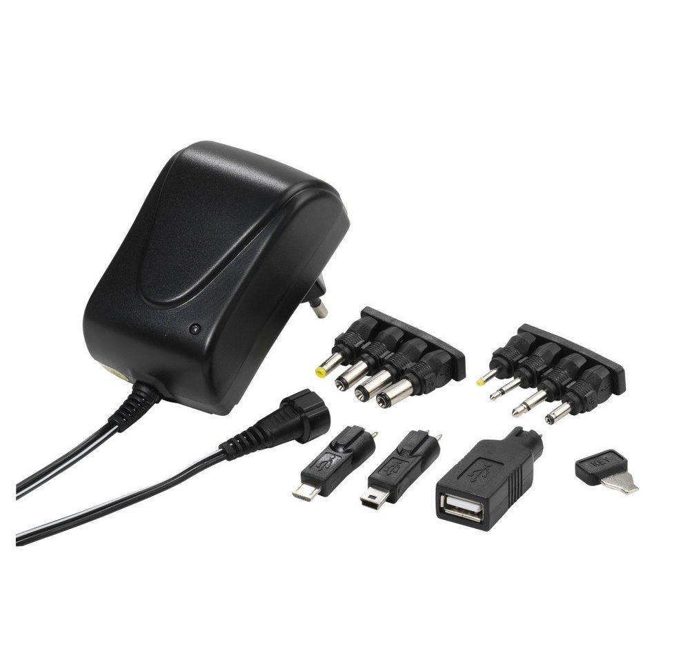Vivanco Netzteil für Elektronikgeräte, 3-12V, 2.100mA max. (42171) Universal-Netzteil von Vivanco
