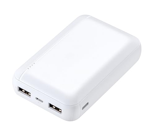 Vivanco Powerbank 10000 mAh Li-Ion USB-A, USB-C® Weiß Statusanzeige von Vivanco