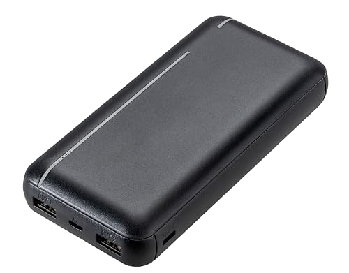 Vivanco Powerbank 20000 mAh Li-Ion USB-A, USB-C® Schwarz Statusanzeige von Vivanco
