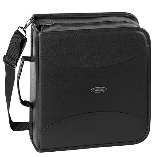 Vivanco Pro CDK 320 Kunstleder CD/DVD-Tasche für 320 CDs schwarz Vivanco Pro CDK 320 Kunstleder CD/DVD-Tasche für 320 CDs schwarz von Vivanco