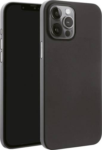 Vivanco Pure Backcover Apple iPhone 13 Pro Schwarz Induktives Laden, Stoßfest von Vivanco