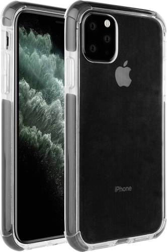 Vivanco RSCVVIPH11PT Backcover Apple iPhone 11 Pro, iPhone X, iPhone XS Transparent, Schwarz Indukti Vivanco RSCVVIPH11PT Backcover Apple iPhone 11 Pro, iPhone X, iPhone XS Transparent, Schwarz Indukti von Vivanco