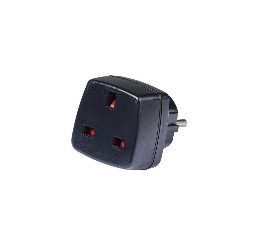 Vivanco Reisestecker Großbritannien, Buchse - Schuko Stecker (28693) Adapter von Vivanco