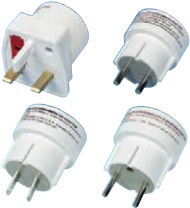 Vivanco Reisestecker-Set, 4fach, weiß (7292) von Vivanco