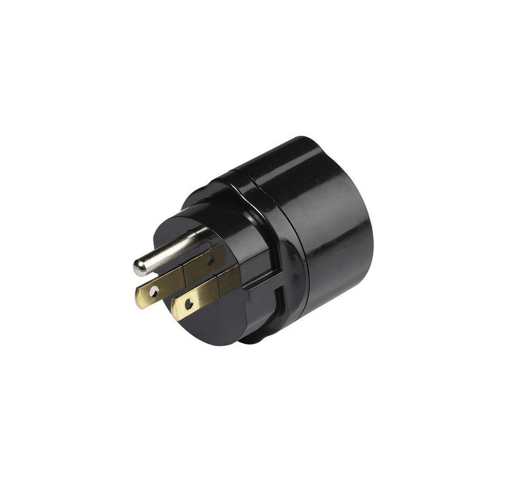 Vivanco Reisestecker USA, Schuko Buchse - USA Stecker (28694) Adapter von Vivanco