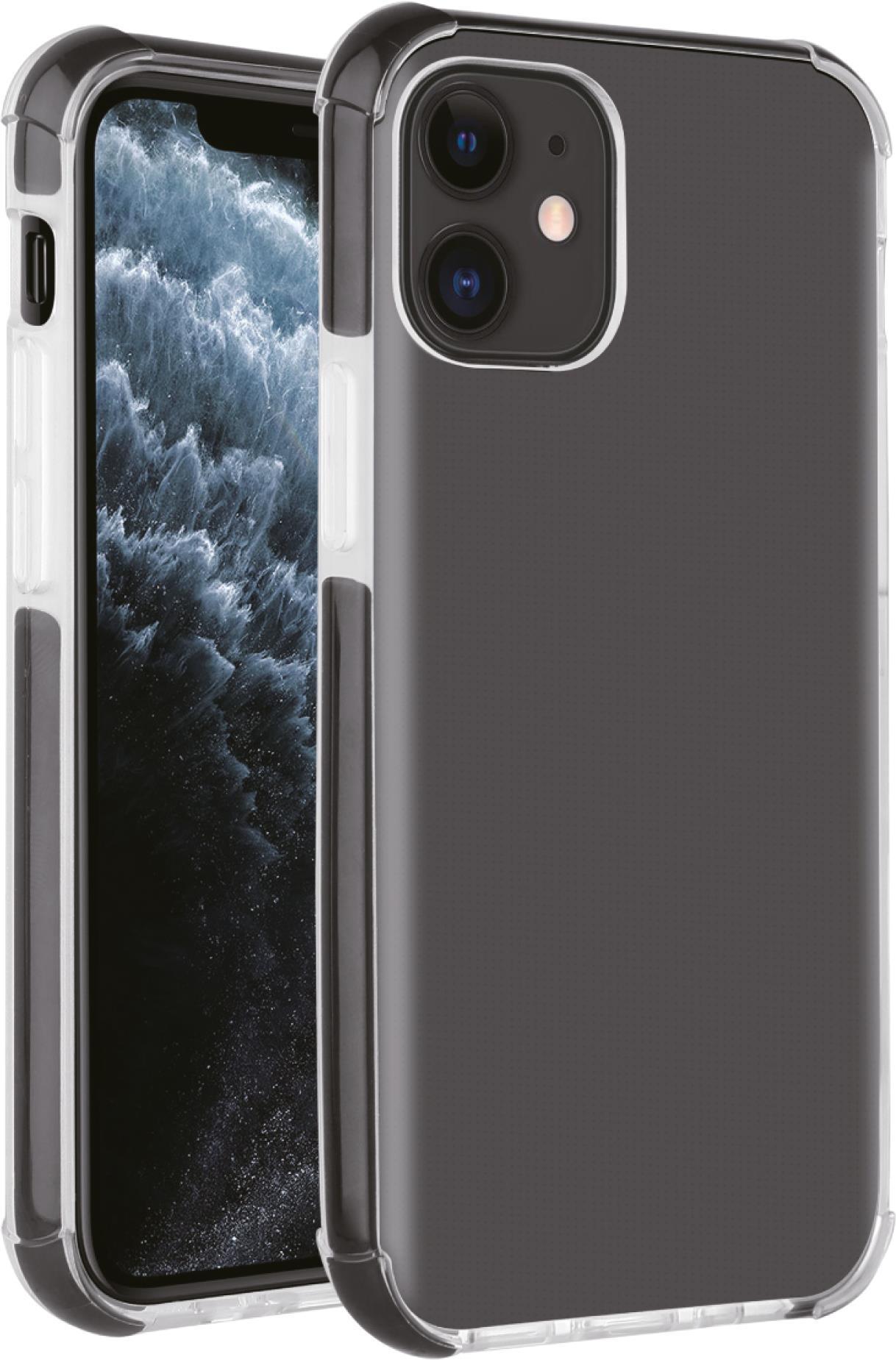 Vivanco Rock Solid Handy-Schutzhülle 15,5 cm (6.1 ) Cover Schwarz - Transparent (62130) von Vivanco