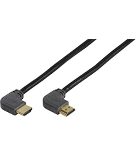 Vivanco S0426481 HDMI-Kabel mit Ethernet, 4k, Schwarz, 1,5 m von Vivanco