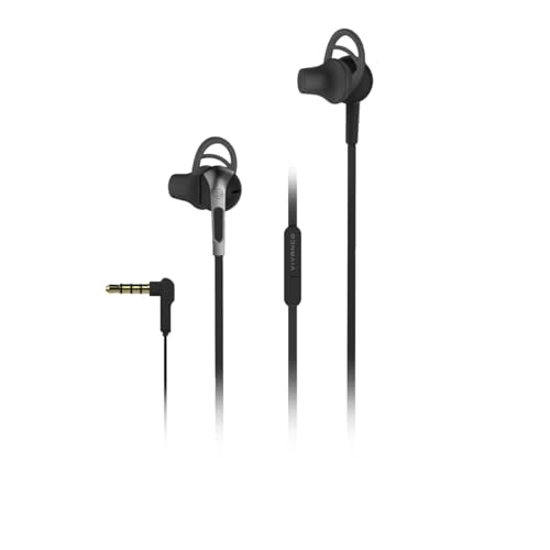 Vivanco SPORT FITNESS In Ear Kopfhoerer In Ear Schweißresistent Schwarz (metallic) von Vivanco