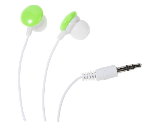 Vivanco SR 3 green In-Ear-Stereo-Ohrhörer (3,5mm Klinkenstecker, 1,2m) grün von Vivanco