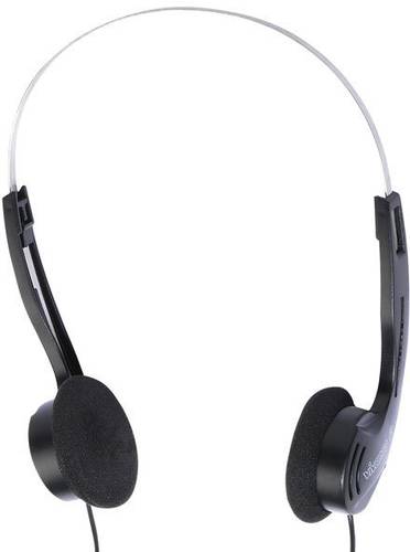 Vivanco SR 3030 On Ear Kopfhörer kabelgebunden Schwarz von Vivanco