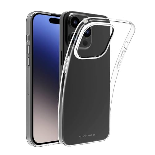 Vivanco SSCVVIPH15PT Backcover Apple iPhone 15 Pro Transparent Induktives Laden, Spritzwassergeschützt, Staubdicht, was Vivanco SSCVVIPH15PT Backcover Apple iPhone 15 Pro Transparent Induktives Laden, Spritzwassergeschützt, Staubdicht, was von Vivanco