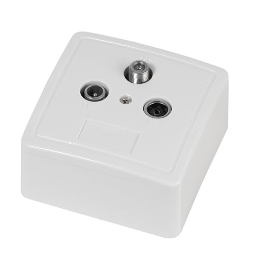 Vivanco STO AP/UP S1 Antennendose SAT, TV, UKW Aufputz Enddose Vivanco STO AP/UP S1 Antennendose SAT, TV, UKW Aufputz Enddose von Vivanco