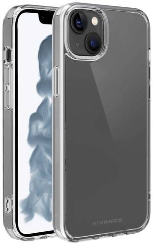 Vivanco Safe and Steady Backcover Apple iPhone 14 Transparent Induktives Laden von Vivanco