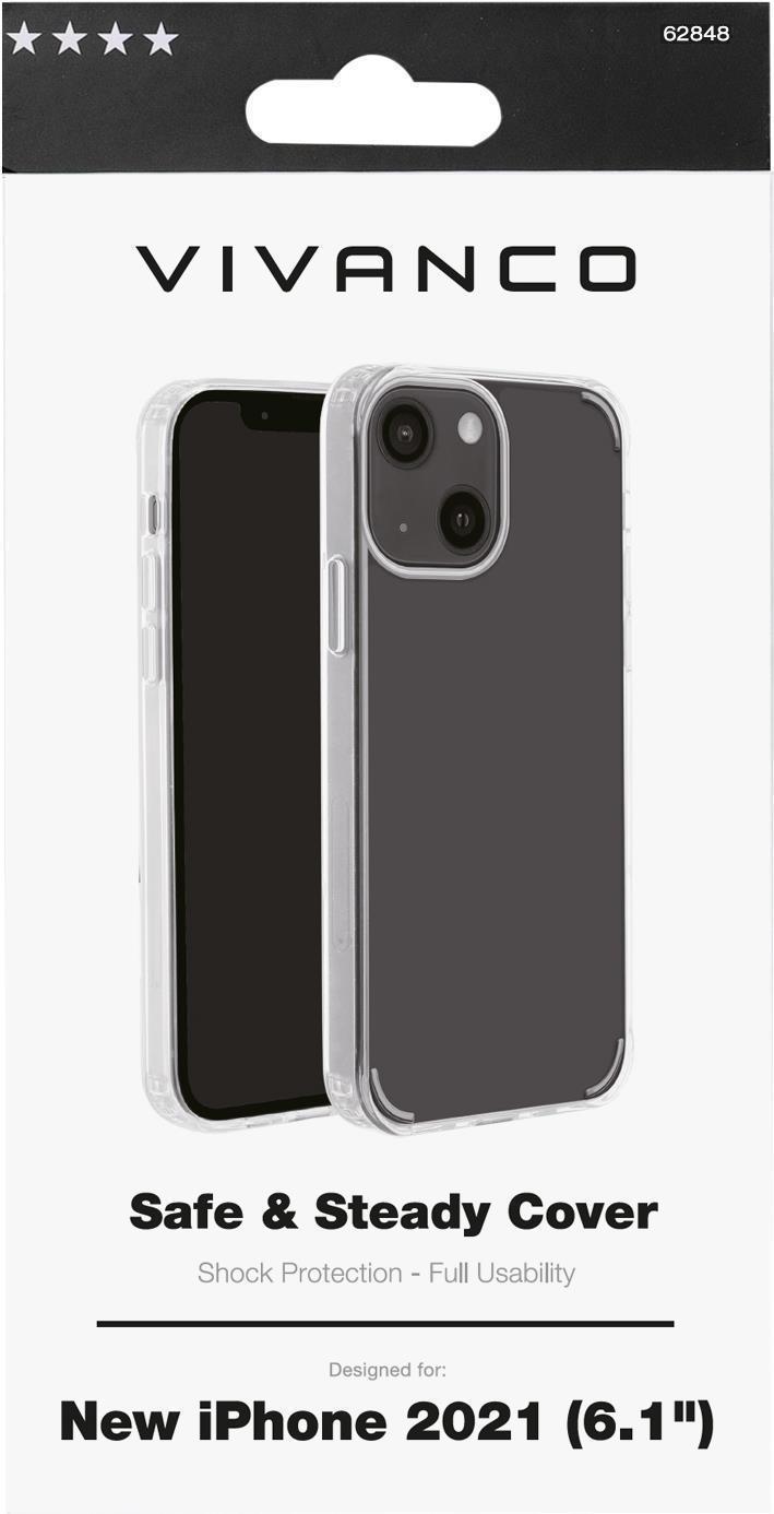 Vivanco Safe and Steady Handy-Schutzhülle 15,5 cm (6.1 ) Cover Transparent (SASCVVIPH2021T) von Vivanco