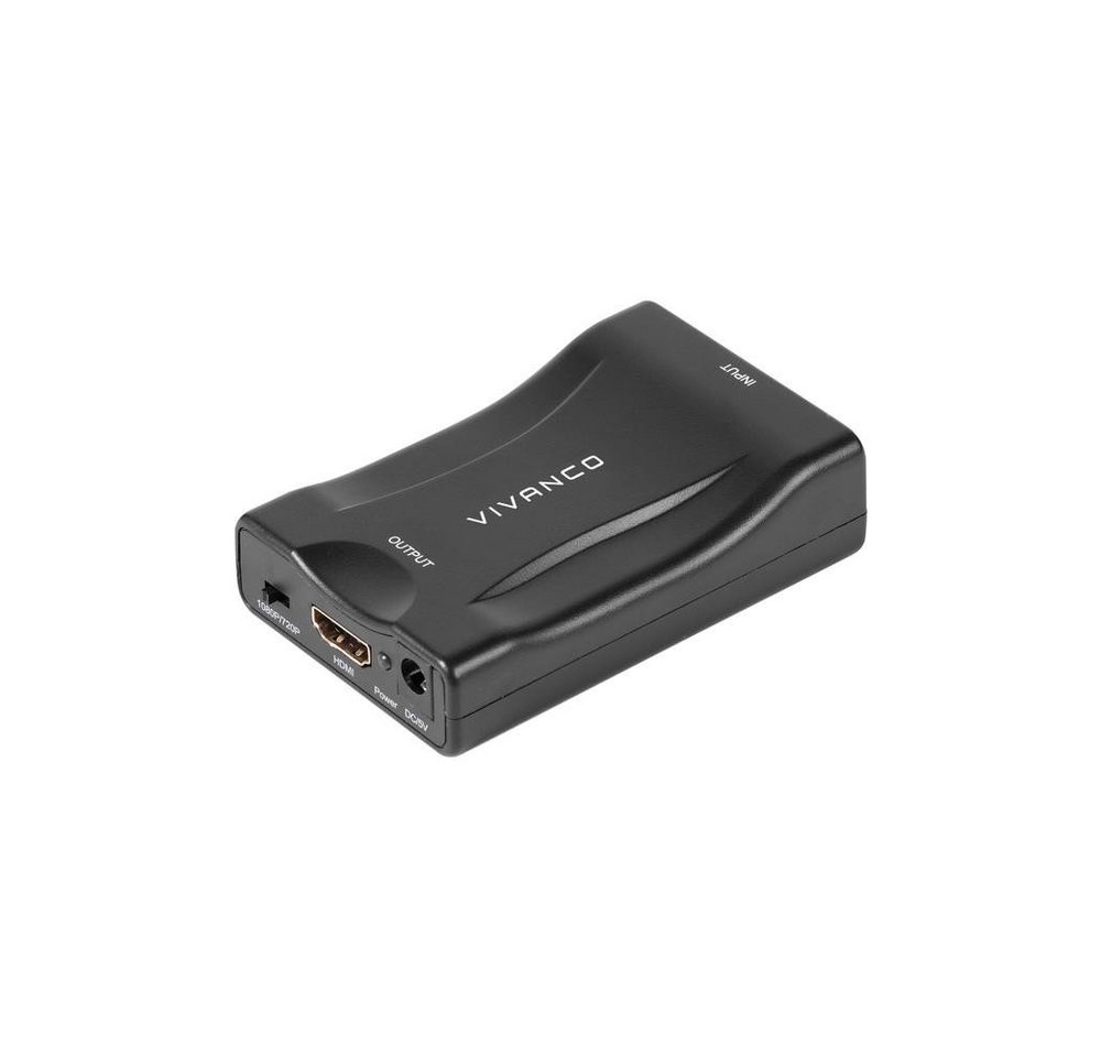 Vivanco Scart -> HDMI® Konverter inkl. Netzteil (47173) Audio- & Video-Kabel von Vivanco