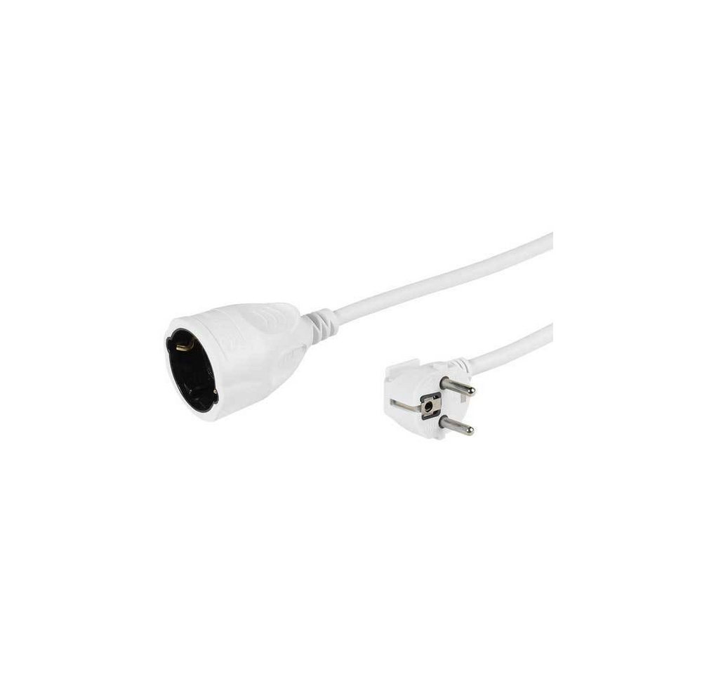 Vivanco Schuko Verlängerung, 3m (7280) Stromkabel von Vivanco