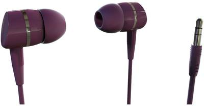 Vivanco Solidsound Kopfhörer Verkabelt im Ohr Anrufe/Musik Violett (38904) von Vivanco