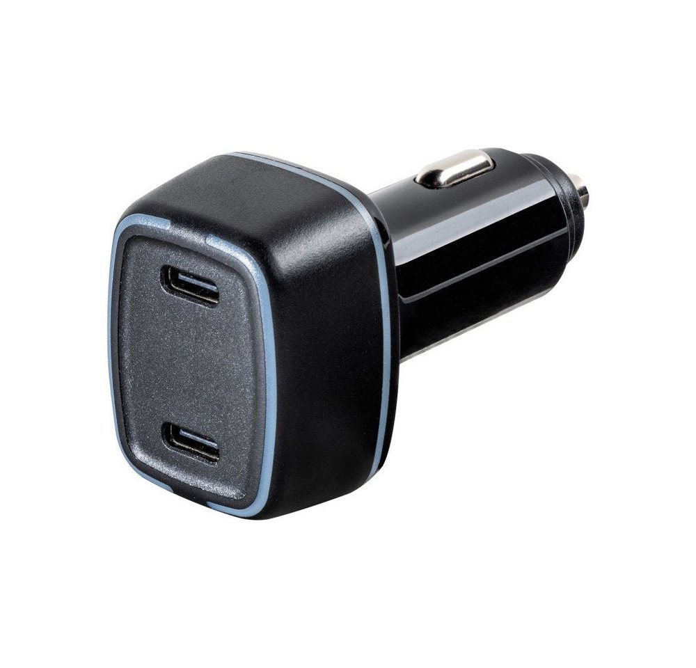 Vivanco Super Fast Power Delivery Car Charger, Dual Kfz Schnellladegerät, USB-Ladegerät von Vivanco