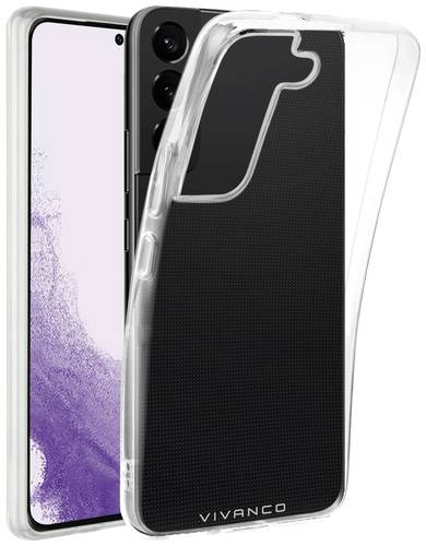 Vivanco Super Slim Backcover Samsung Galaxy S23 Transparent Induktives Laden von Vivanco