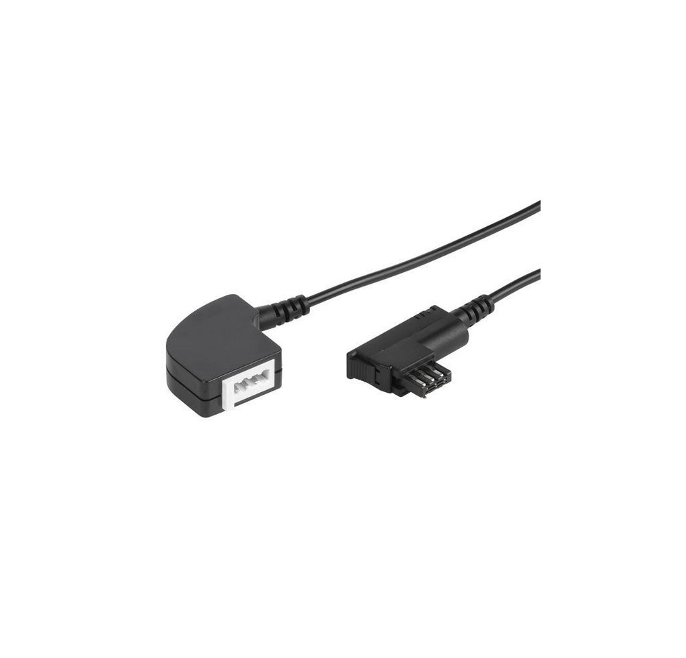 Vivanco TAE-U Verlängerung, TAE-U-Kupplung auf TAE-U-Stecker, 3m (45101) Telefonkabel von Vivanco