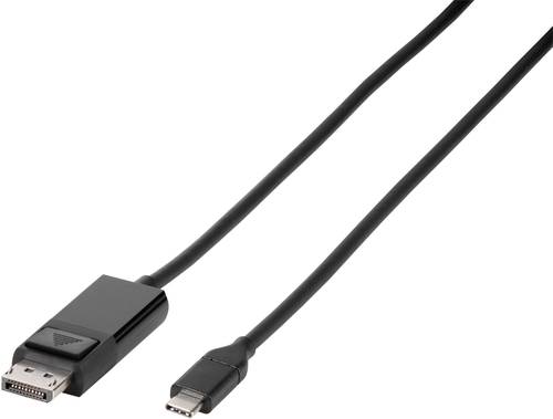 Vivanco USB 2.0 Adapter [1x USB-C® Stecker - 1x DisplayPort Stecker] CC UC DP 15 von Vivanco