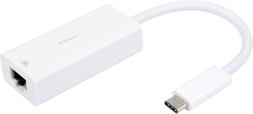 Vivanco USB 2.0 Adapter [1x USB-C® Stecker - 1x RJ45-Buchse] CC UC RJ45 von Vivanco