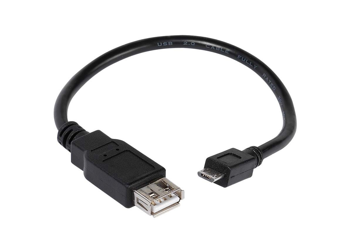 Vivanco USB-Kabel, USB Kabel, USB Kabel (15 cm) von Vivanco