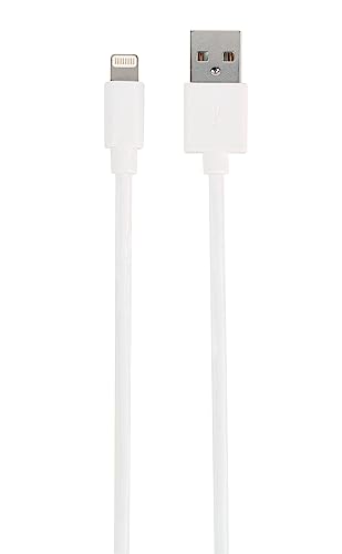 Vivanco USB-Lightning-Kabel für iPhone, iPad, 1 m, Weiß von Vivanco