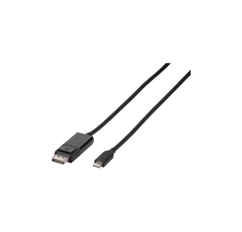 Vivanco USB Type C™ USB DisplayPort Verbindung, 1,5 m (45527) USB-C auf Computer-Kabel von Vivanco