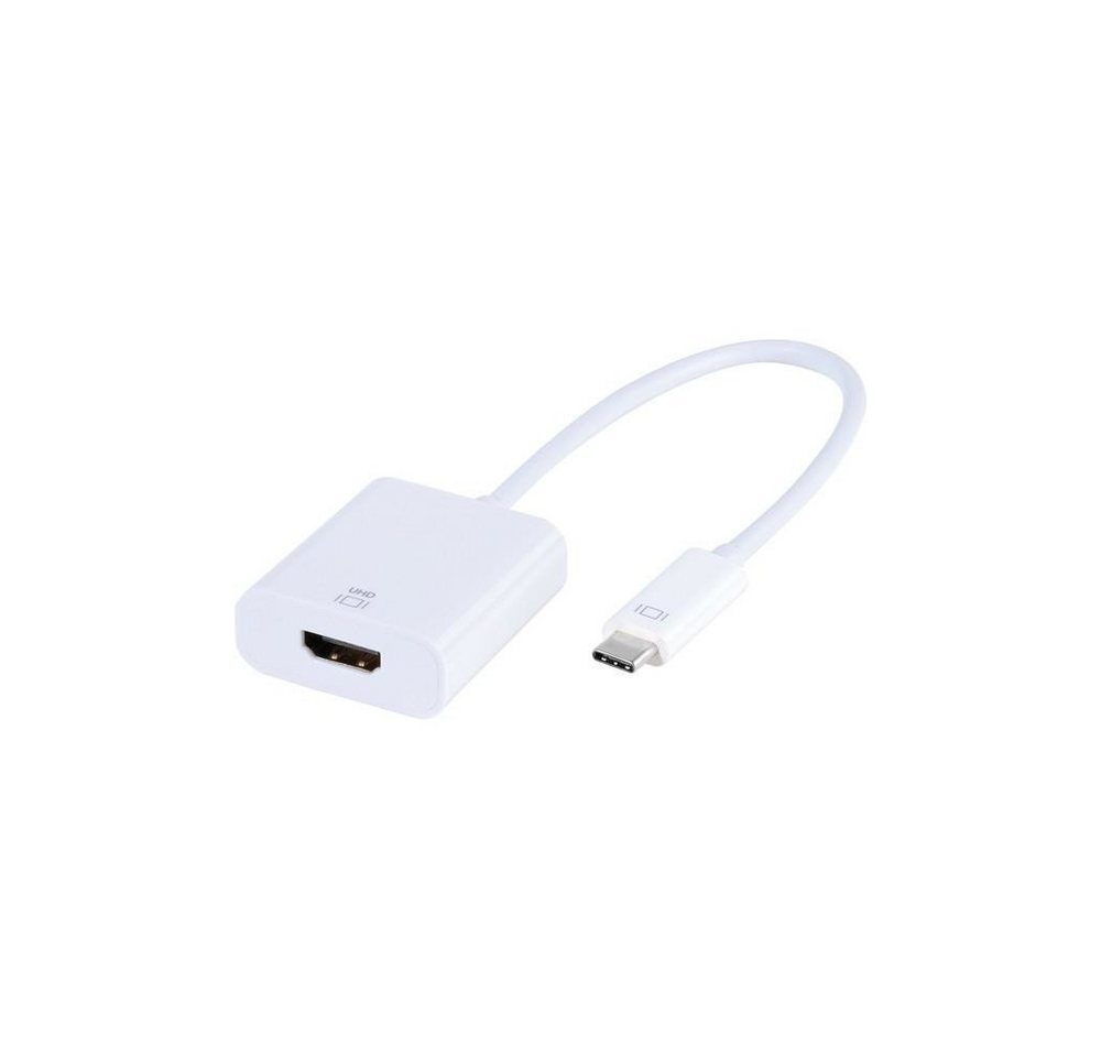 Vivanco USB Type C™ auf HDMI Adapter, 0,15 (45253) Adapter von Vivanco