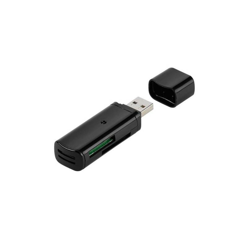 Vivanco Universal USB 2.0 Cardreader für PC und MAC (36656) Speicherkarte von Vivanco