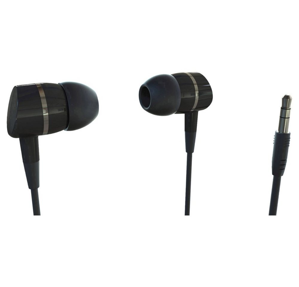 Vivanco Vivanco SOLIDSOUND BLACK In Ear Kopfhörer kabelgebunden Schwarz Kopfhörer Vivanco Vivanco SOLIDSOUND BLACK In Ear Kopfhörer kabelgebunden Schwarz Kopfhörer von Vivanco