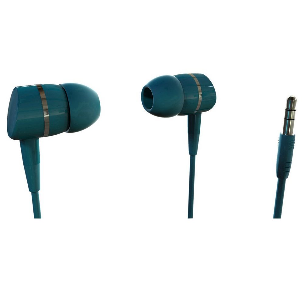 Vivanco Vivanco SOLIDSOUND PETROL In Ear Kopfhörer kabelgebunden Petrol Kopfhörer Vivanco Vivanco SOLIDSOUND PETROL In Ear Kopfhörer kabelgebunden Petrol Kopfhörer von Vivanco
