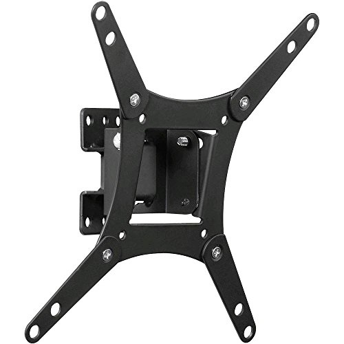 Vivanco WM 3215 bewegliche Wandhalterung für Bildschirmdiagonale 25cm bis 81 cm (10-32 Zoll) (VESA 200x200, 15kg, 15 Grad dreh- & neigbar) schwarz von Vivanco